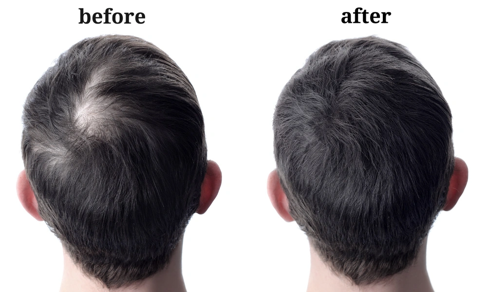 Hair transformation